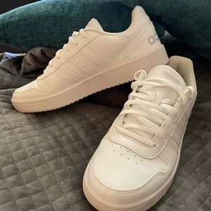 adidas Men's White Low-Top Sneakers
